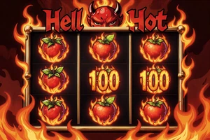 Hell Hot 100 Slot von Spinomenal - 100 Gewinnlinien Inferno Fr&uuml;chte-Slot