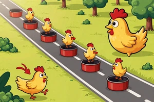 Chicken Road 2 Crash Game von Spribe - witziges H&uuml;hnchen-Abenteuer