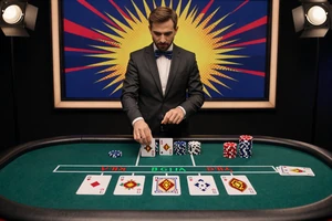 Infinite Blackjack Live von Evolution Gaming - unbegrenzte Spielerpl&auml;tze am Tisch