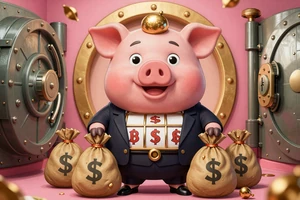 Piggy Bankers Slot von Hacksaw - s&uuml;&szlig;es Schweinchen Hold and Win