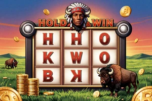 Buffalo Hold and Win Slot von Booongo - B&uuml;ffel-Thema Echtgeld