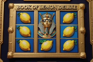 Book of Lemon Deluxe exklusiver Lemon Casino Slot von Spinomenal